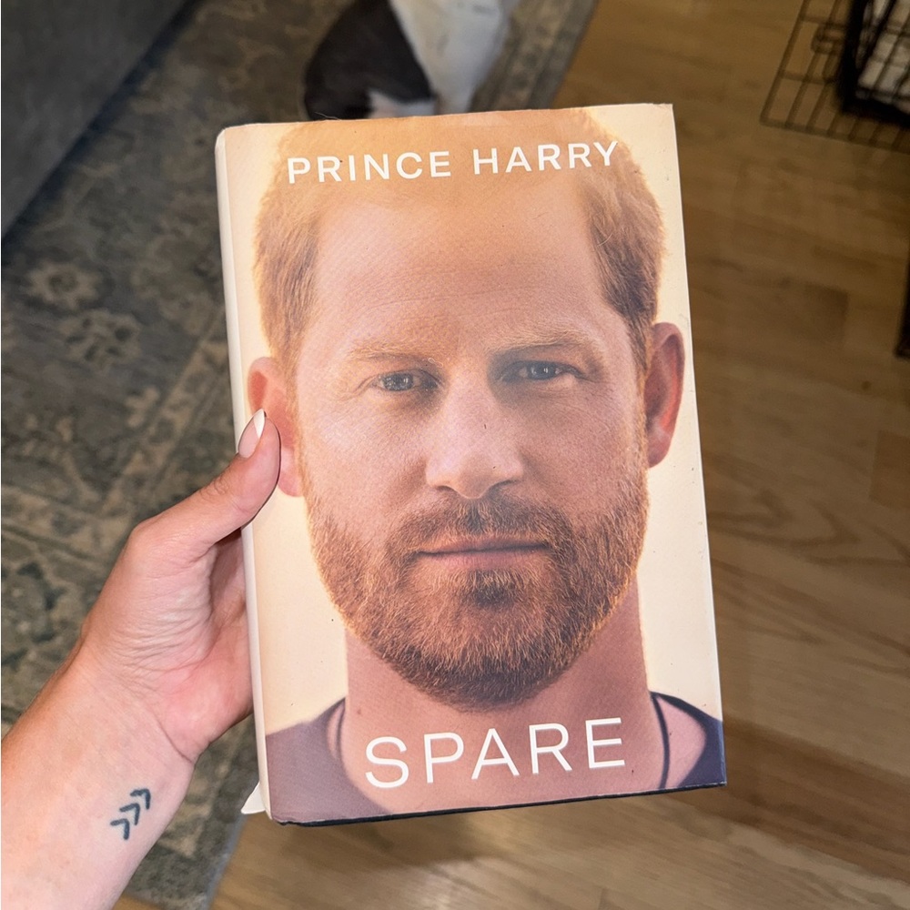 Hardcover Prince Harry ‘Spare’ Book